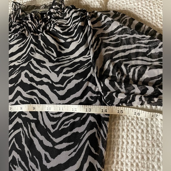 Zara zebra print dress size small - Picture 6 of 6